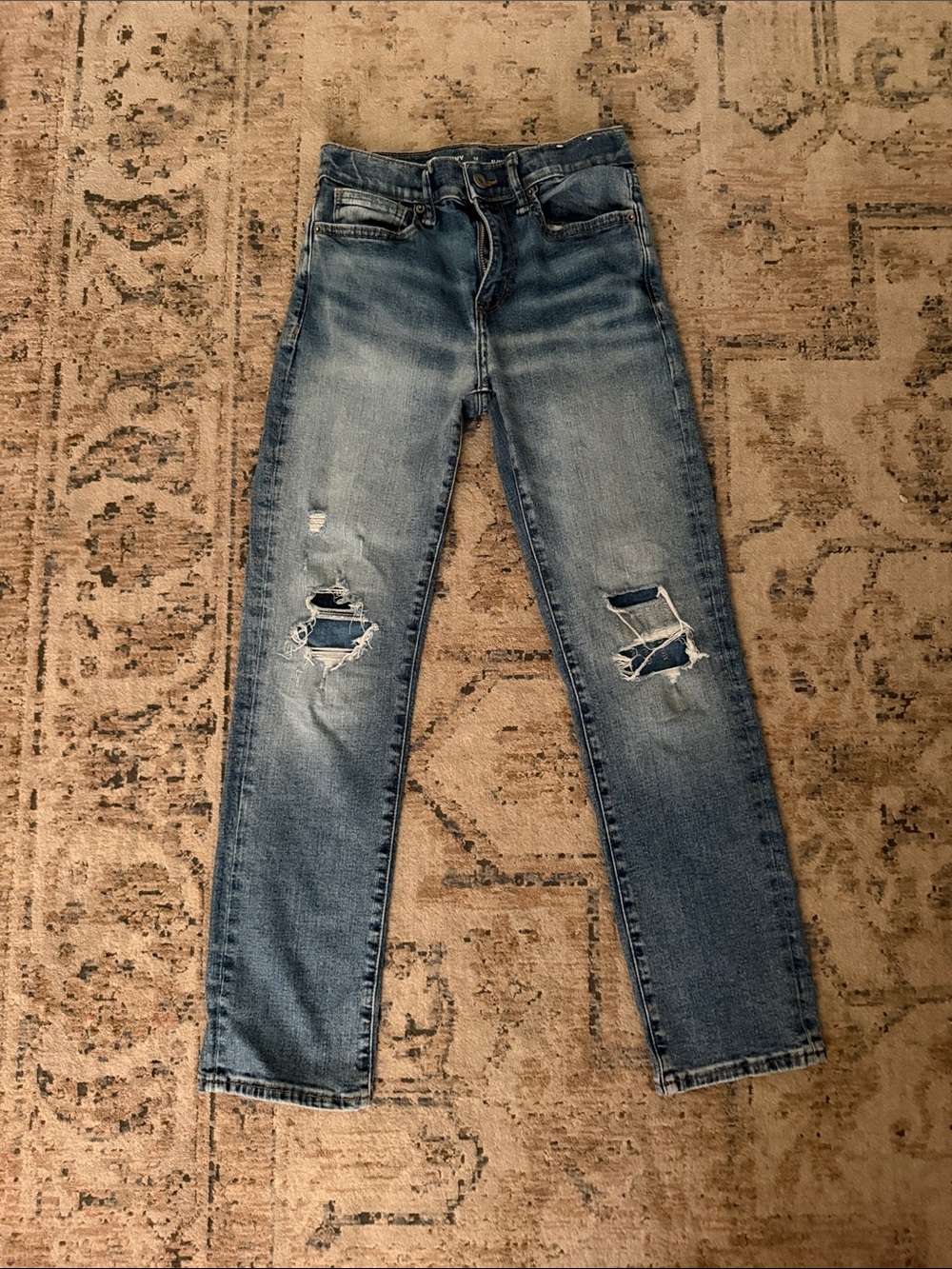 Old Navy Distressed Light Blue Kids Jeans